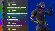 Fortnite Season 8 Raven Dark Skies questline challenges (Image via RutgerK_/Twitter)